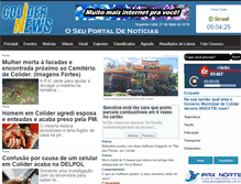 Tablet Screenshot of colidernews.net